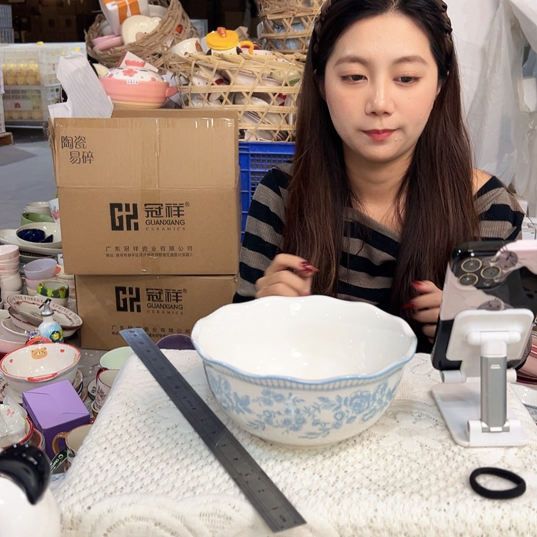 潮州陶瓷工厂微瑕8寸