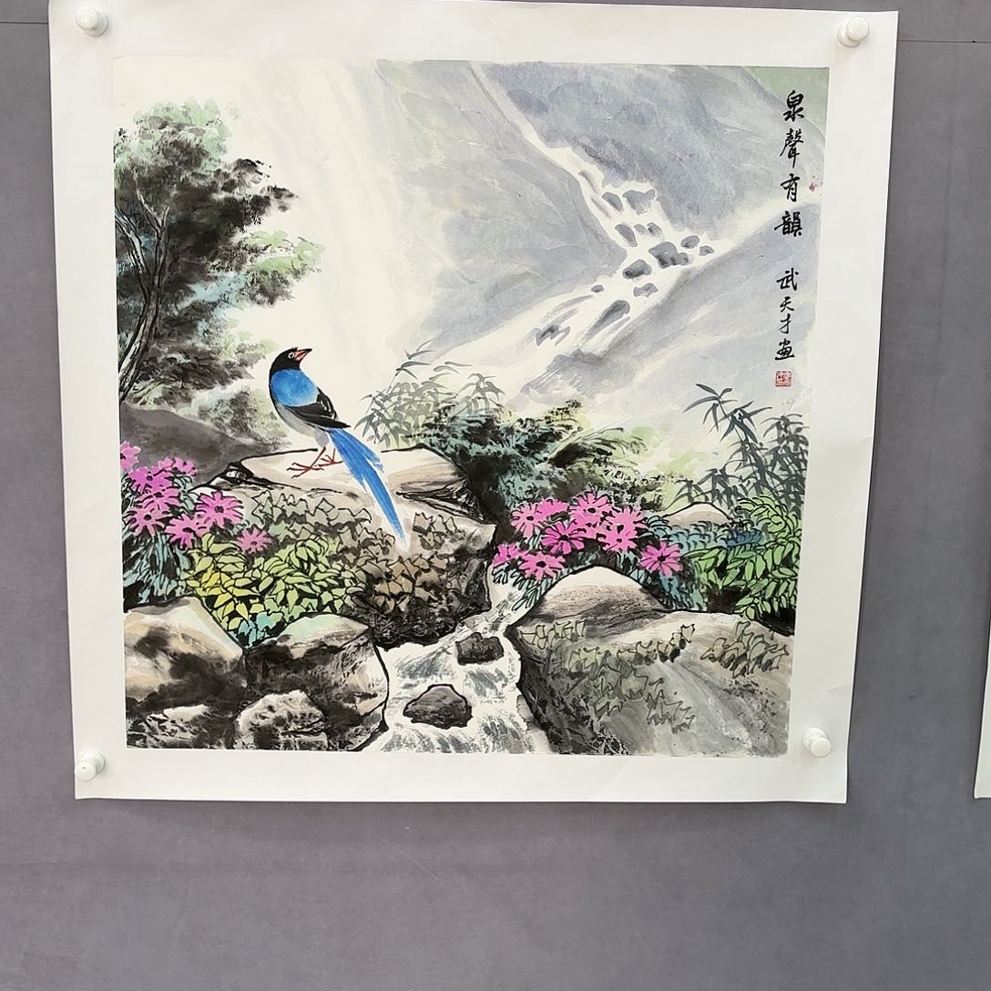 国画亲笔手绘原创