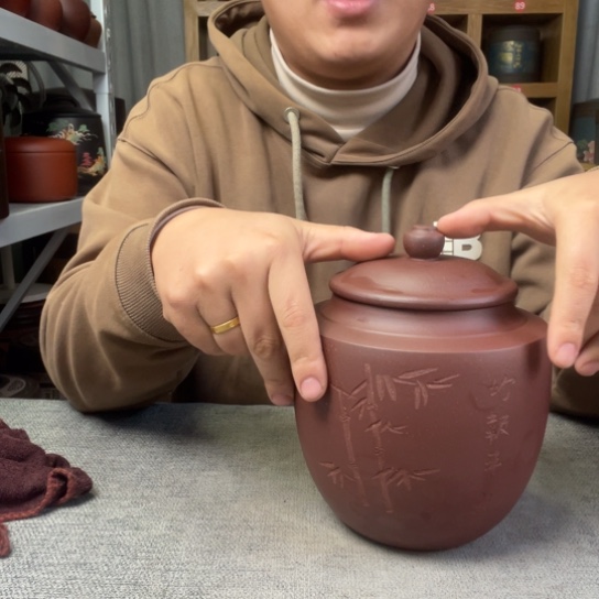 紫砂茶叶罐茶叶罐