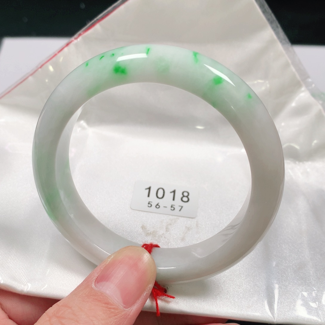 翡翠手镯未镶嵌编号1018