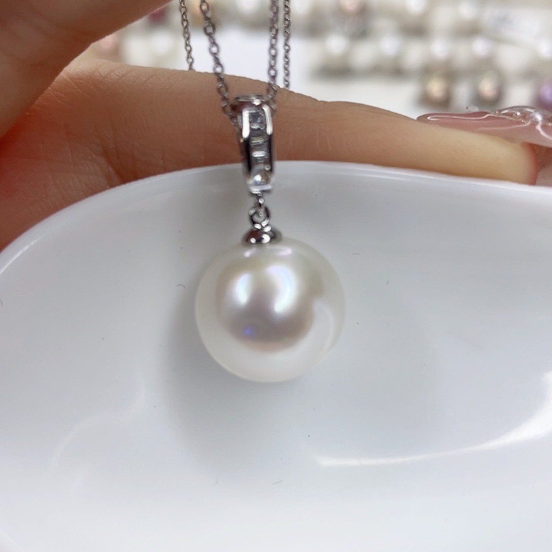 淡水珍珠未镶嵌吊坠(赠链)