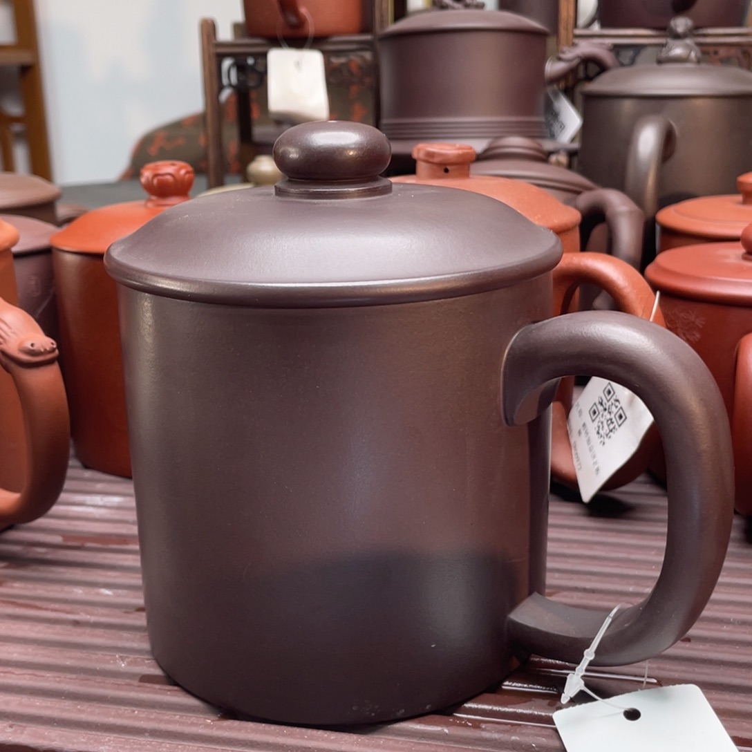 紫砂茶杯宜兴紫砂杯