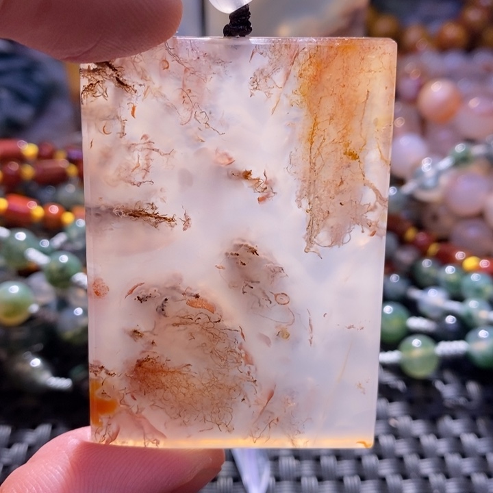 【闪购商品】玛瑙/玉髓颈饰未镶嵌江****6