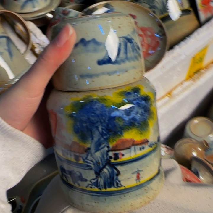 瓷片景德镇陶瓷手工手绘