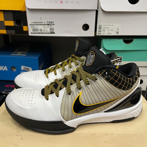 42.5码/科比4 季后赛/51611/篮球鞋/95新原盒/AV6339-101