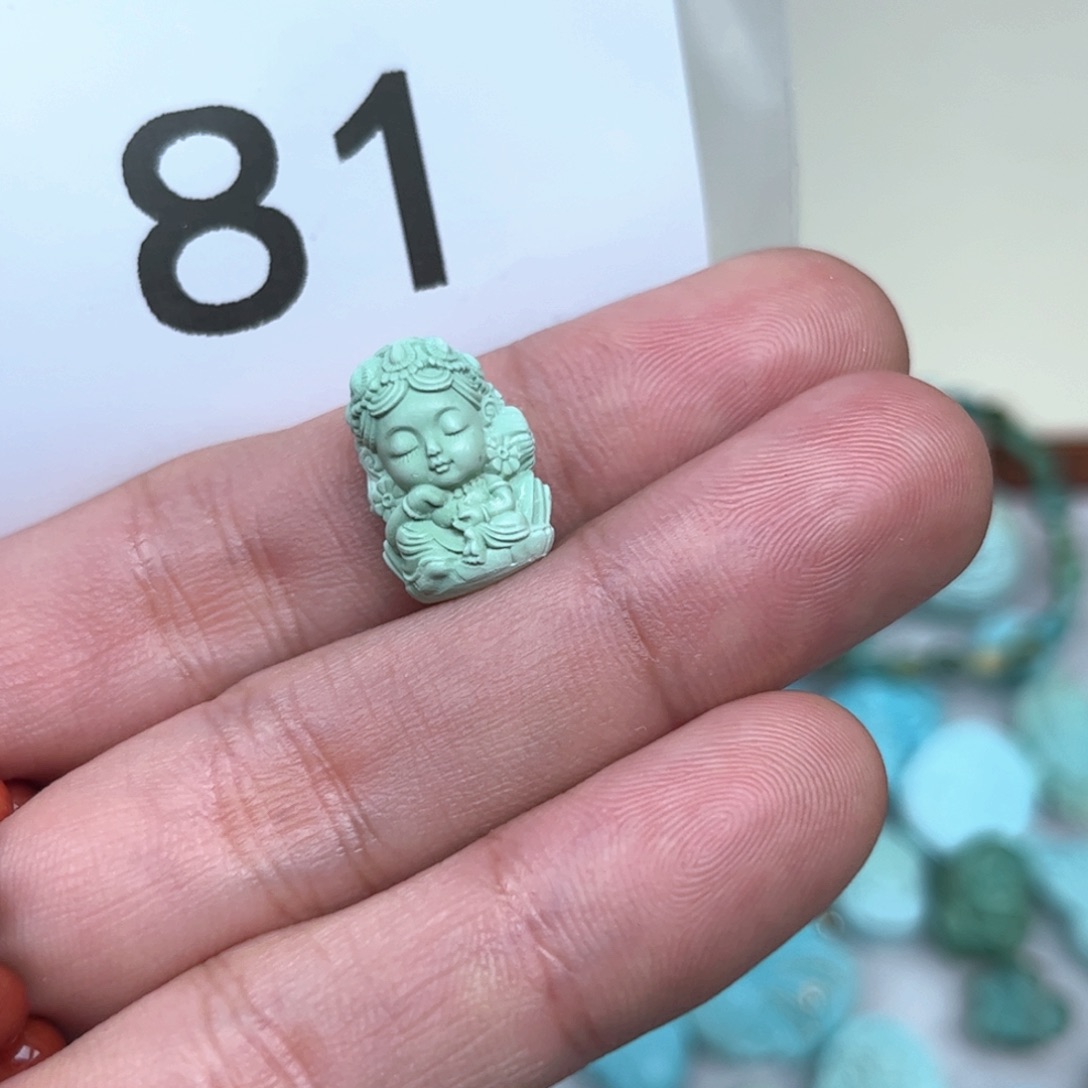 绿松石未镶嵌珠宝奇石