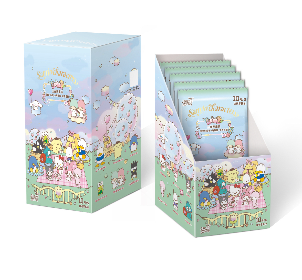 【玩法】卡游三丽鸥家族-萌梦收藏卡-典藏包-芳香物语-第1弹