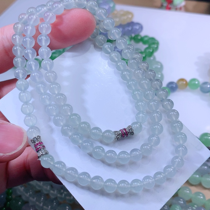 翡翠手链未镶嵌翡翠