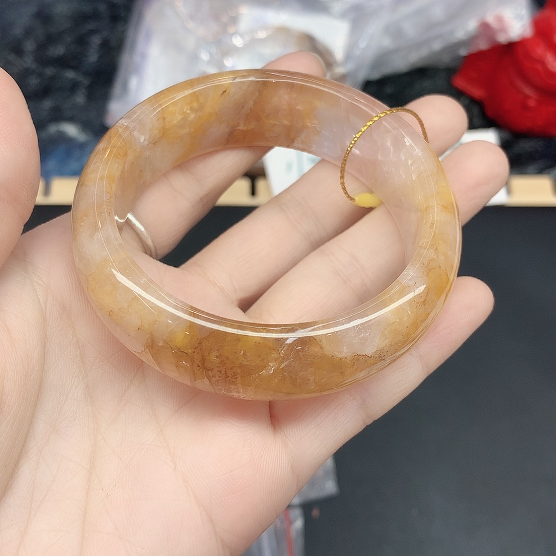 水晶手镯未镶嵌203（5354:：）