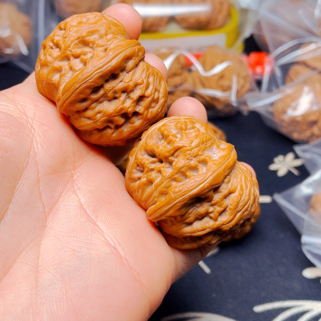 吊坠文玩核桃∼****∼平谷元宝