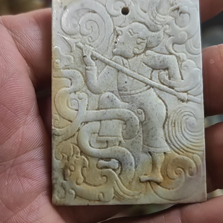 和田玉（糖玉）未镶嵌挂件