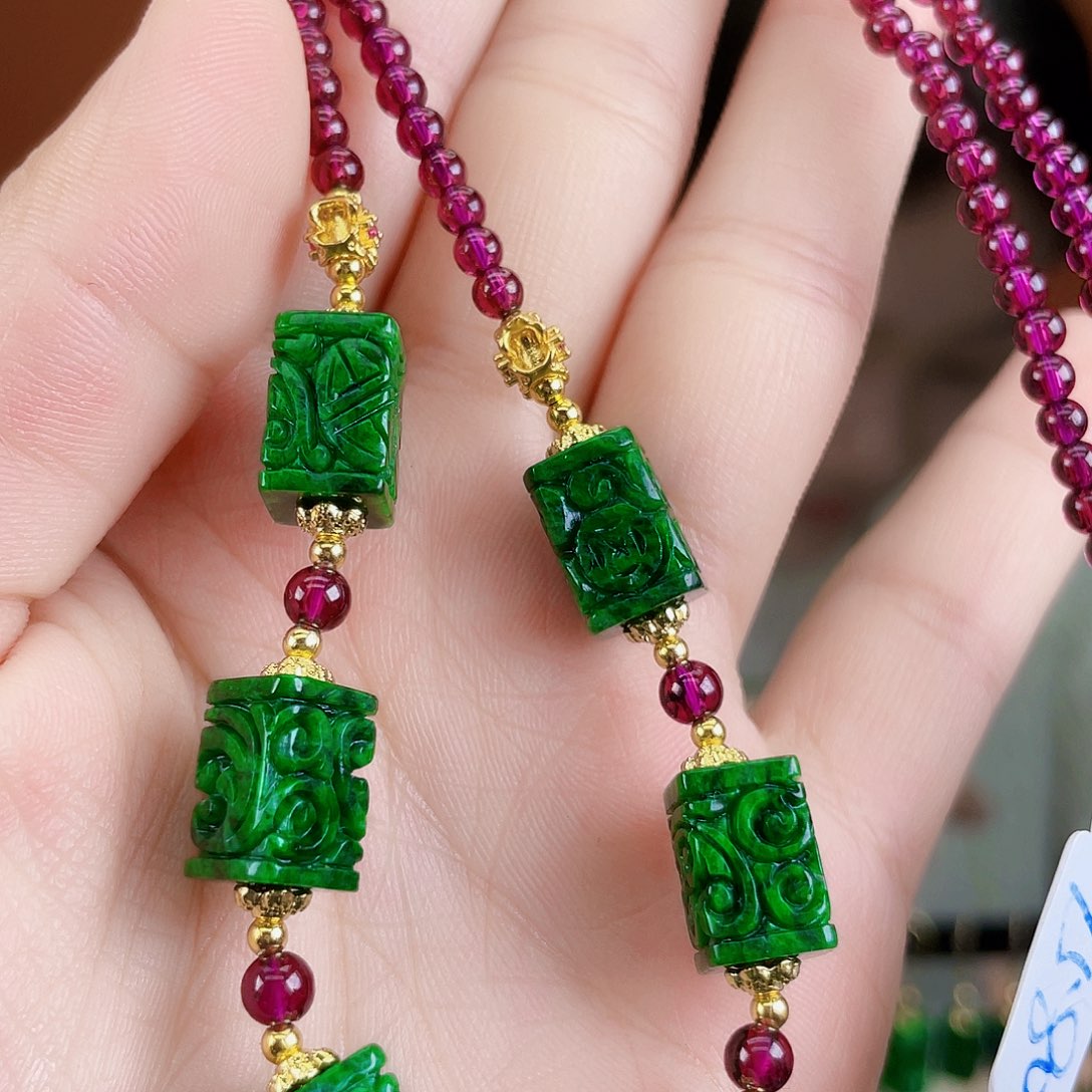 翡翠未镶嵌耳饰饰品