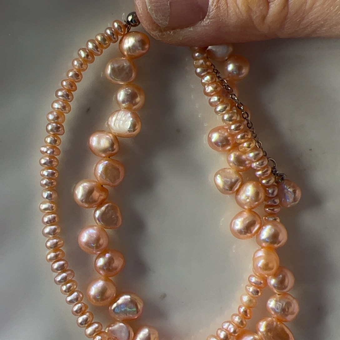 淡水珍珠手绳合金174