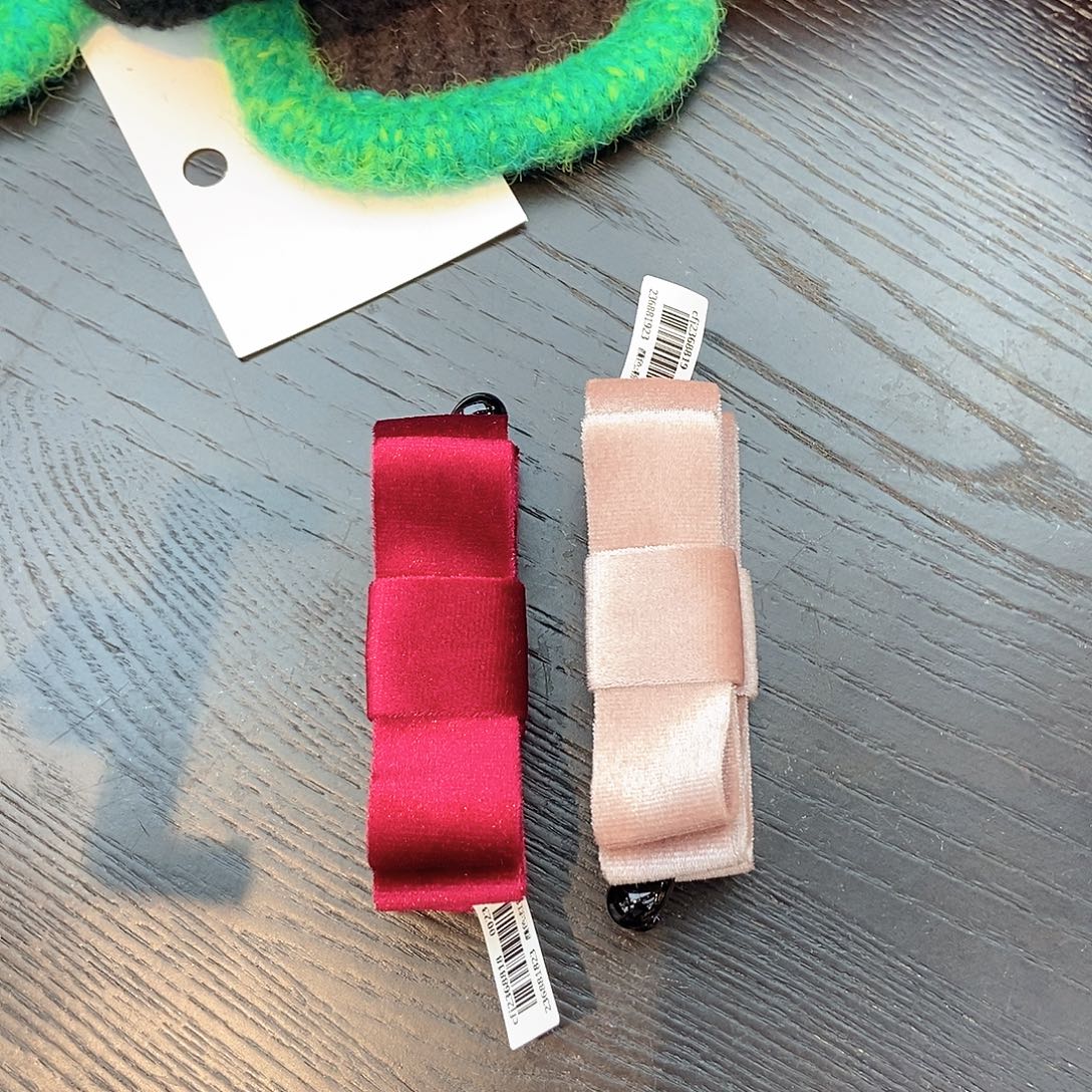 布艺铁合金下单备注颜色小号香蕉夹