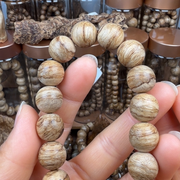 沉香碎屑沉香达拉干虎斑单圈1.3/11.4克