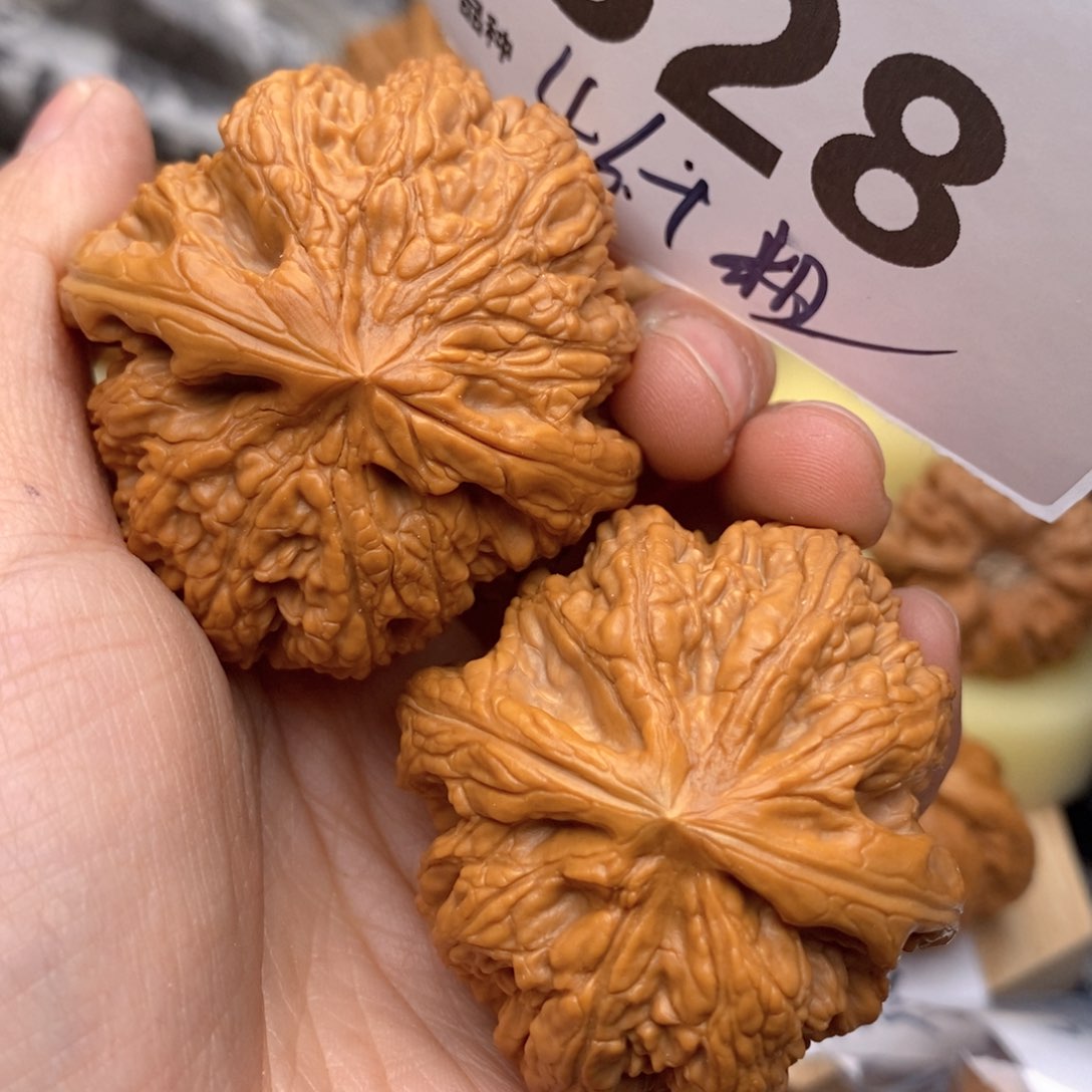 文玩核桃把件528号46粗筋