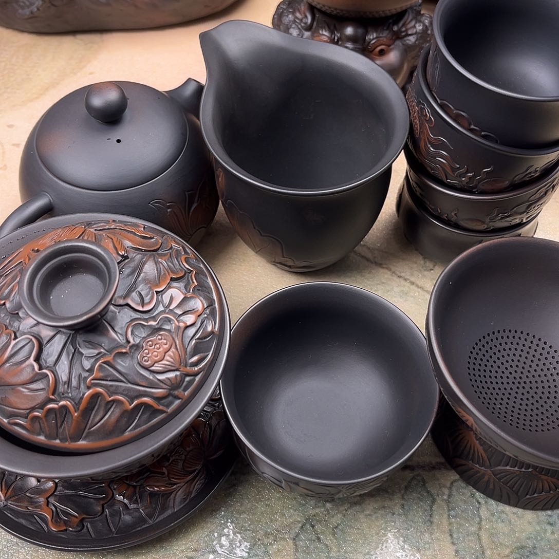 壶梓*云南紫陶茶壶茶壶