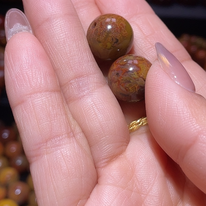 玛瑙/玉髓合金珠宝半成品