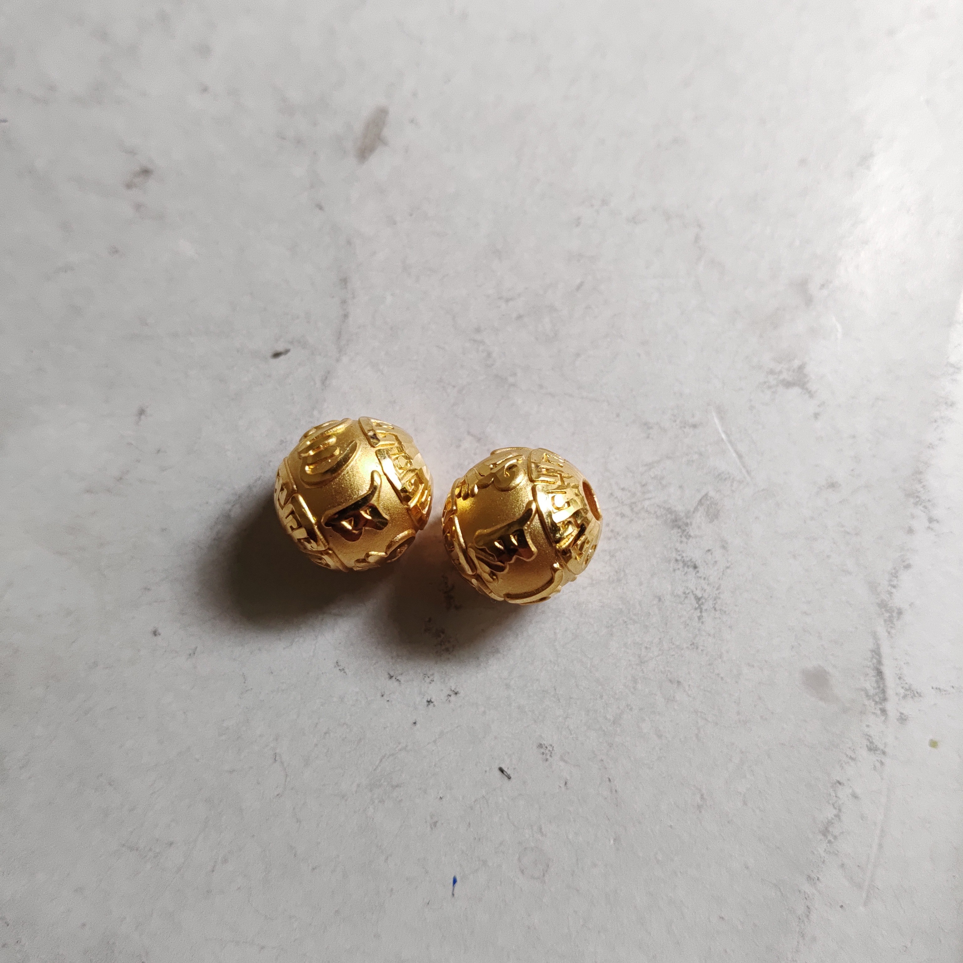 金元宝足金999貔貅珠子首饰