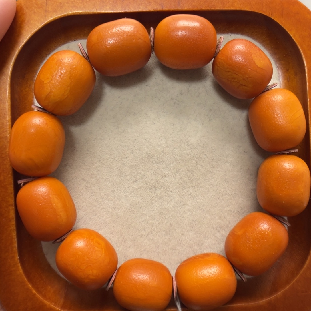 蜜蜡未镶嵌手串蜜蜡