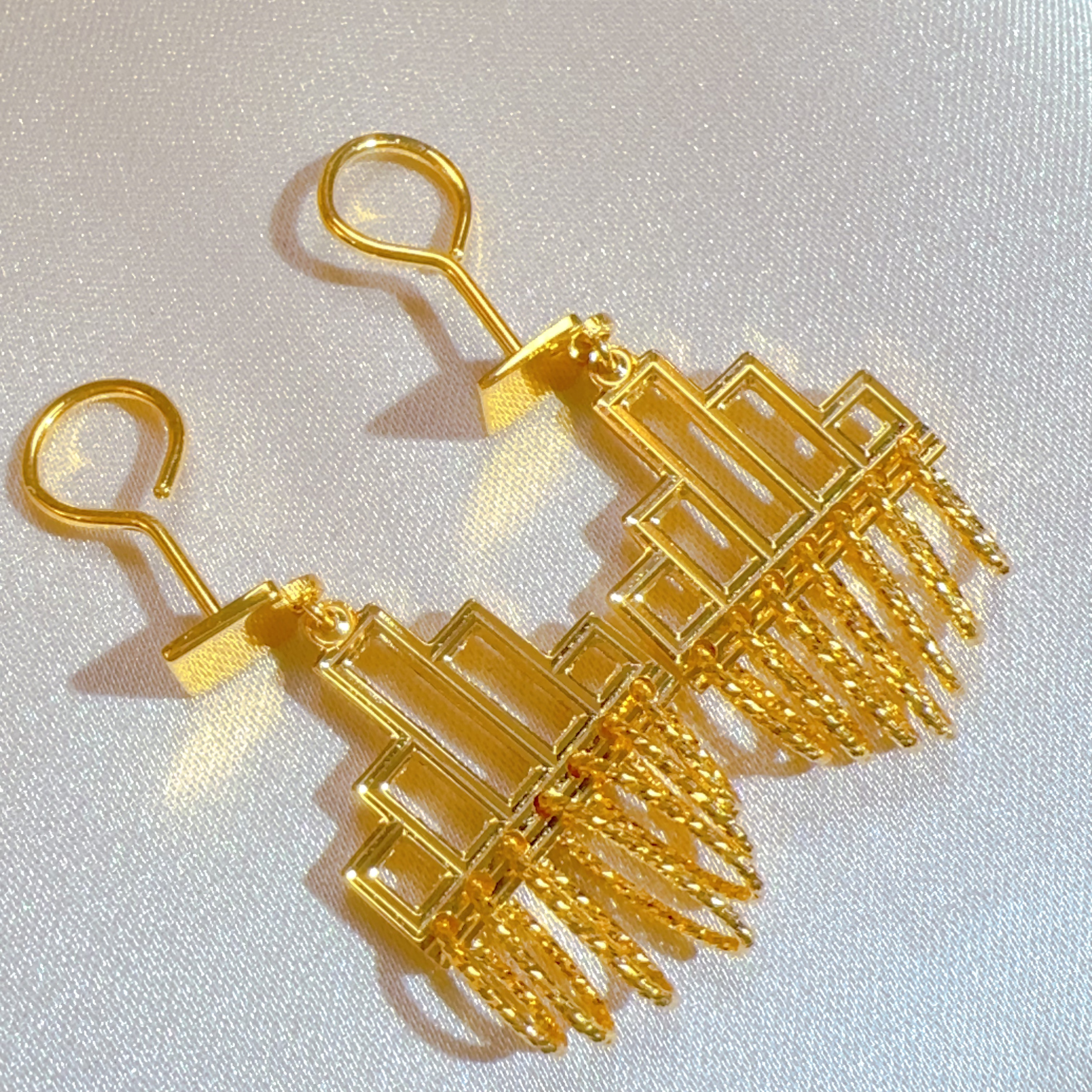 足金999时尚耳饰4.57g 