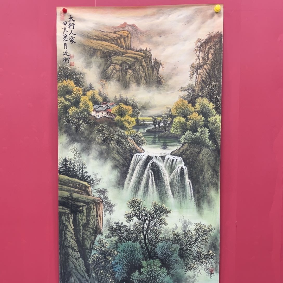 国画国画作品集一个由