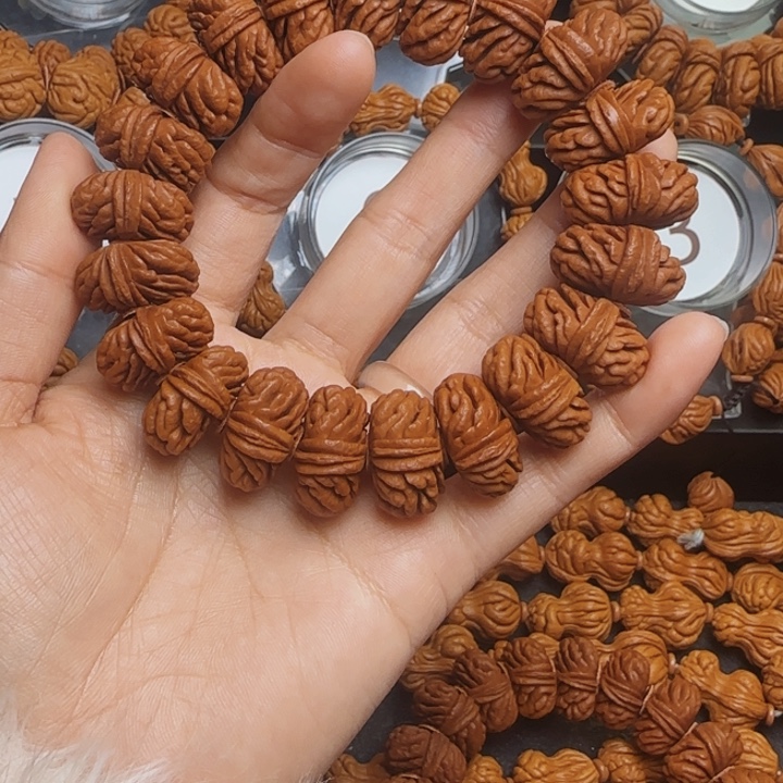 则***傅手串桃核龙纹桃核