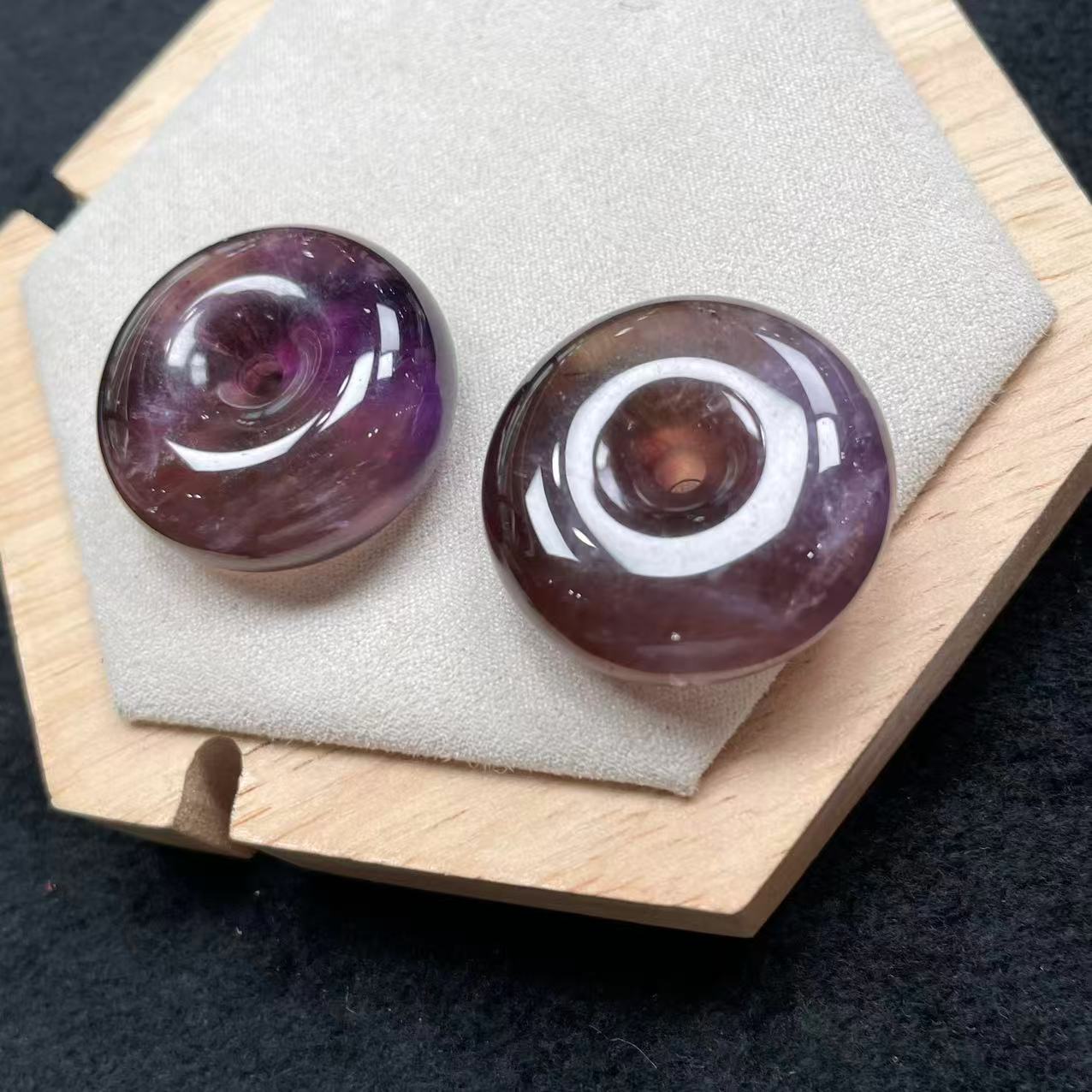 165054T02-3A71-紫水晶平安扣吊坠-多样性/发一件