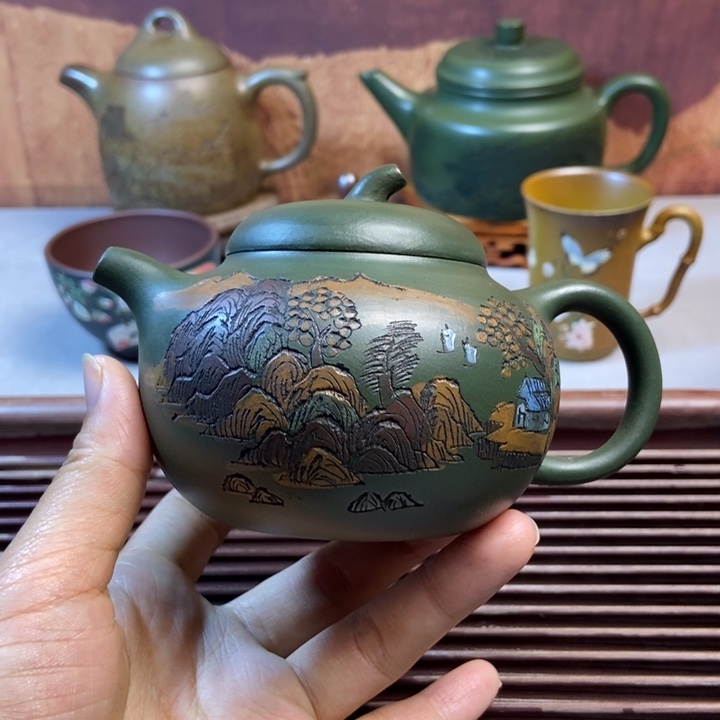 紫砂茶盘紫砂全手工