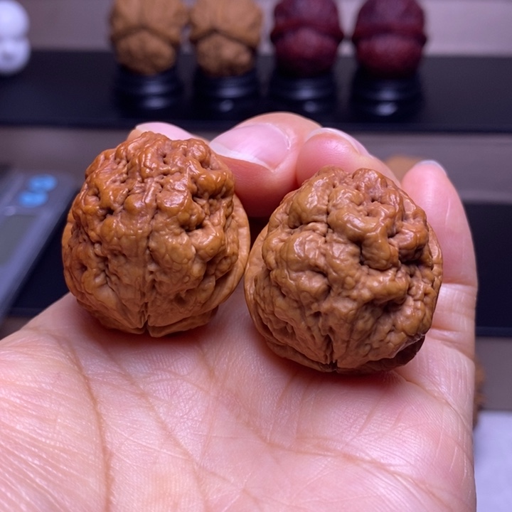 文玩核桃把件血舍利30