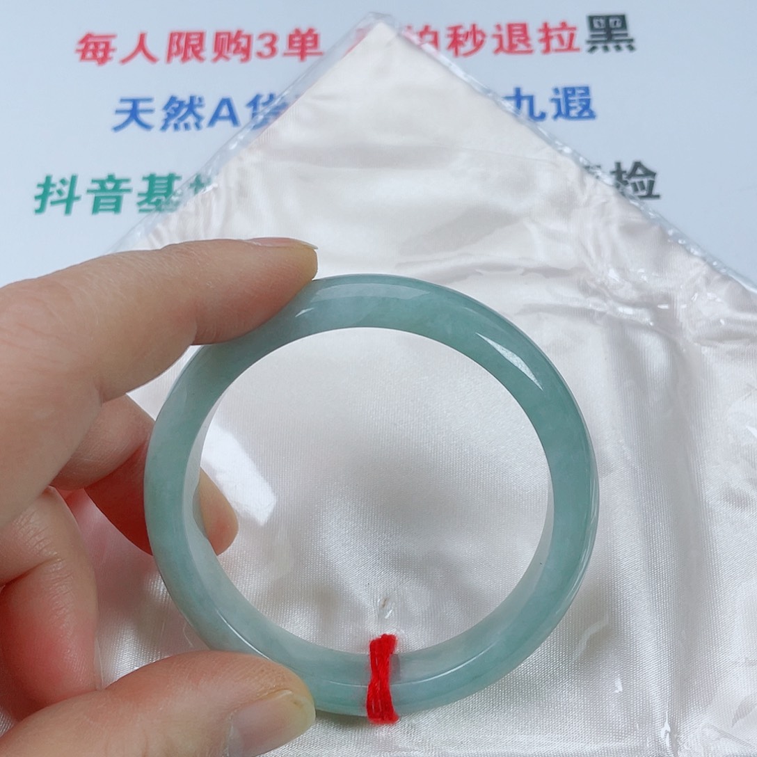 翡翠未镶嵌手镯天然翡翠手镯53