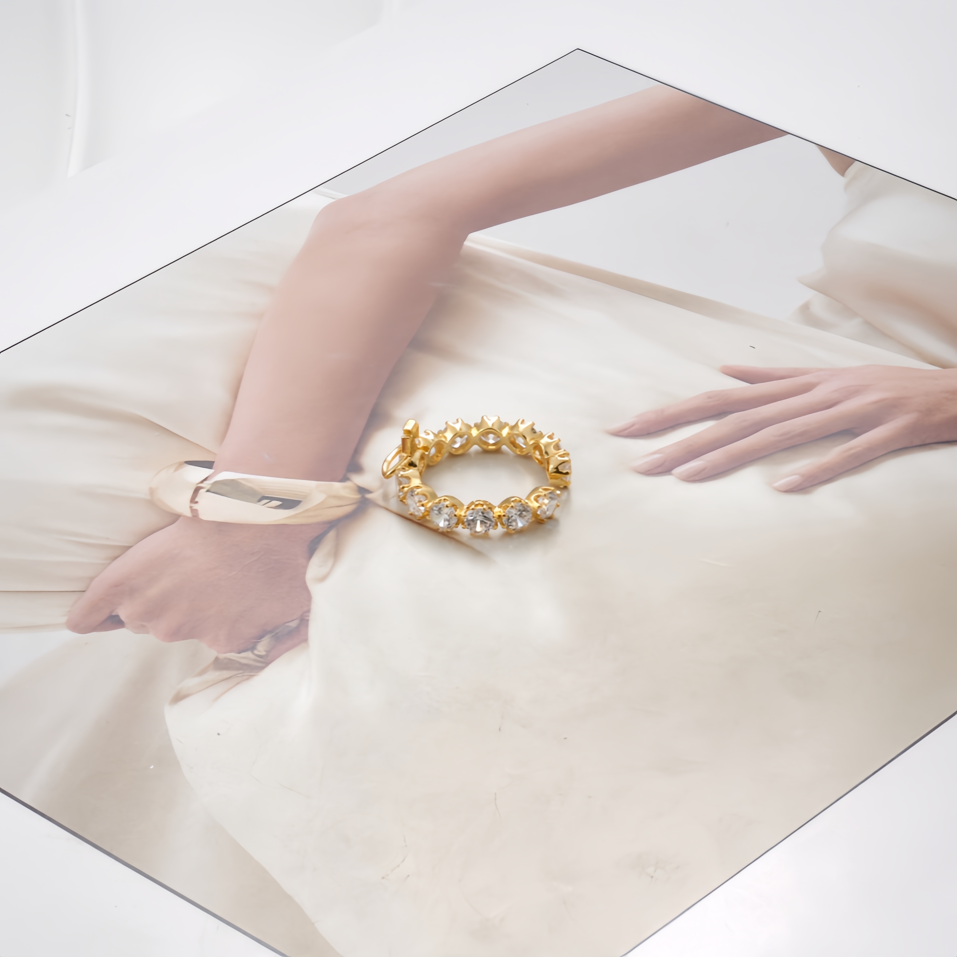 铜合金仿水晶戒指 戒指9282