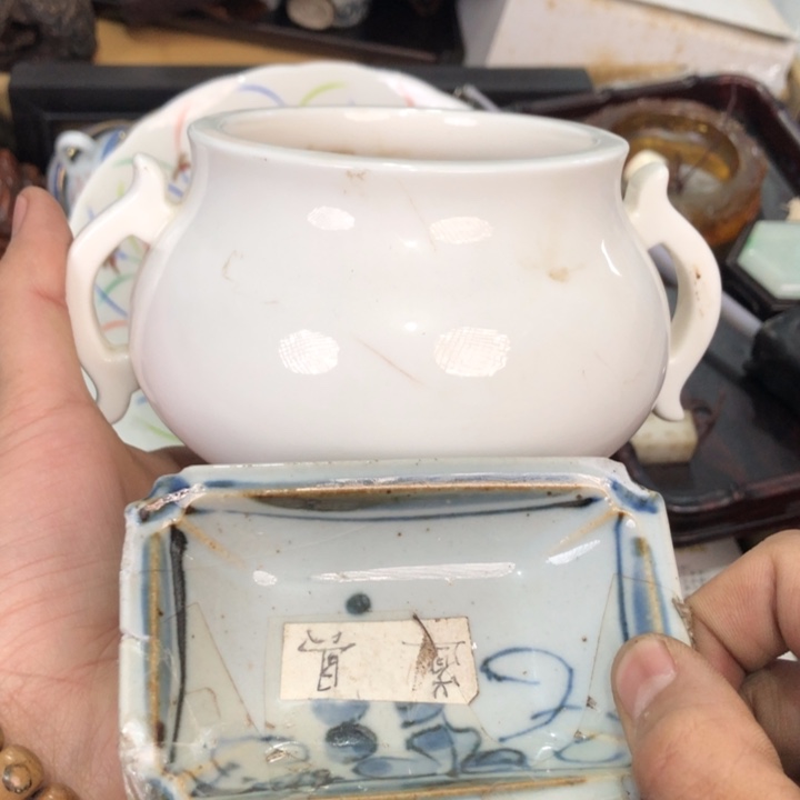 陶瓷孤品单件车里拍