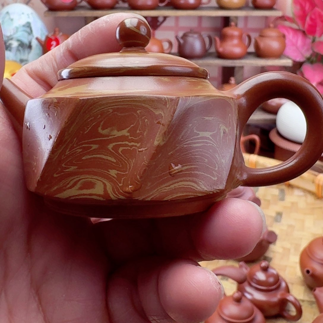 紫砂茶壶行****?扭转乾坤八片52 c C手拉