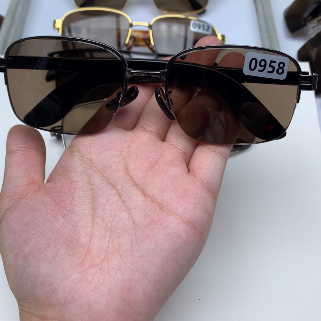 一体式半框茶水晶0958