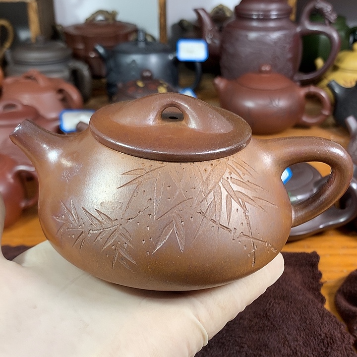 紫砂茶壶紫砂微瑕