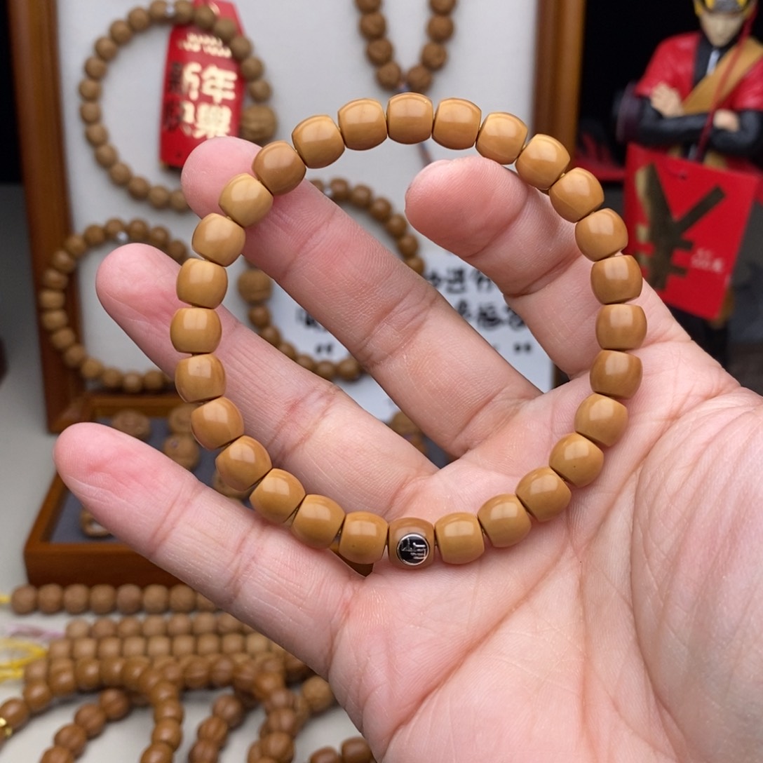 猴头核桃手串直切8.1微瑕