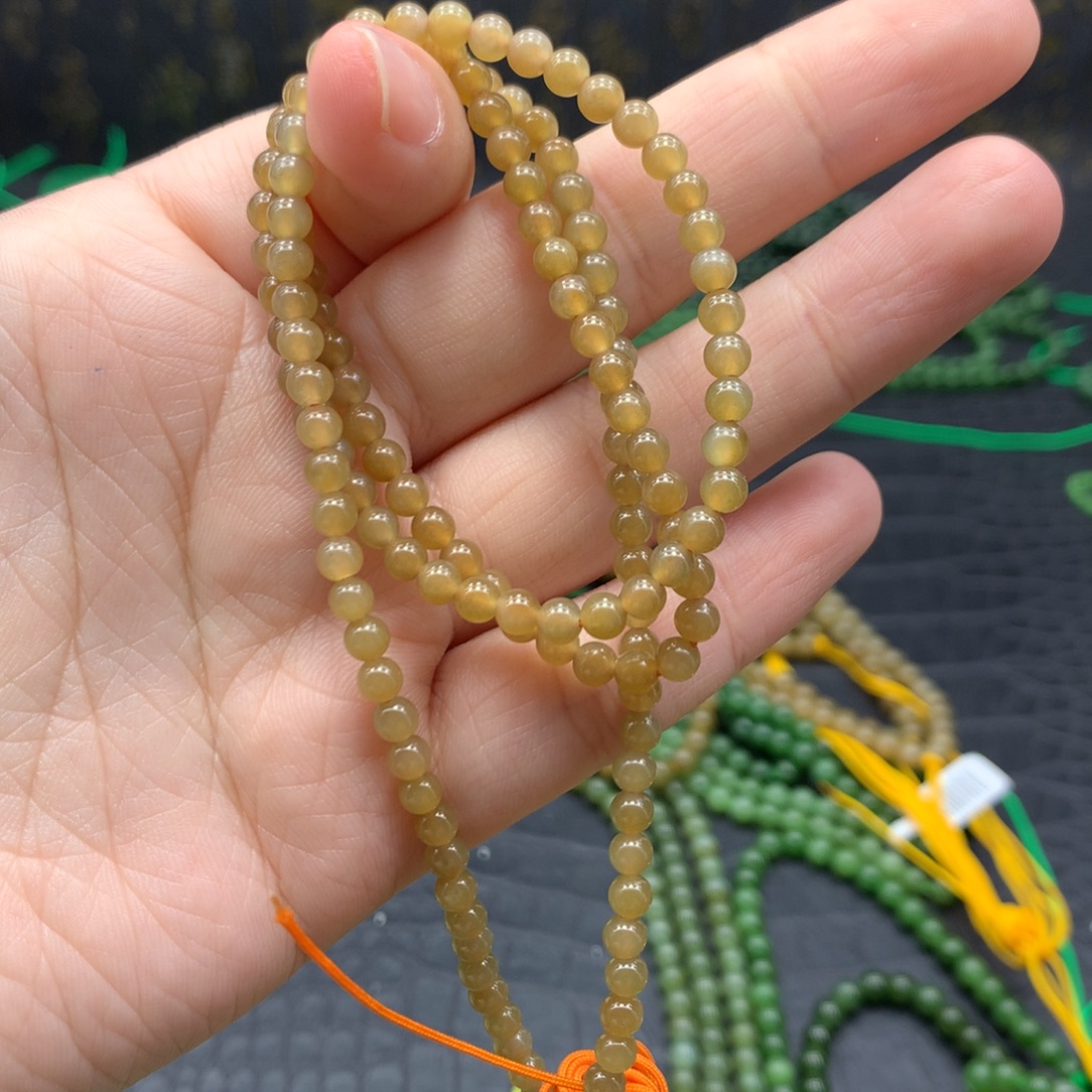 和田玉未镶嵌手链4