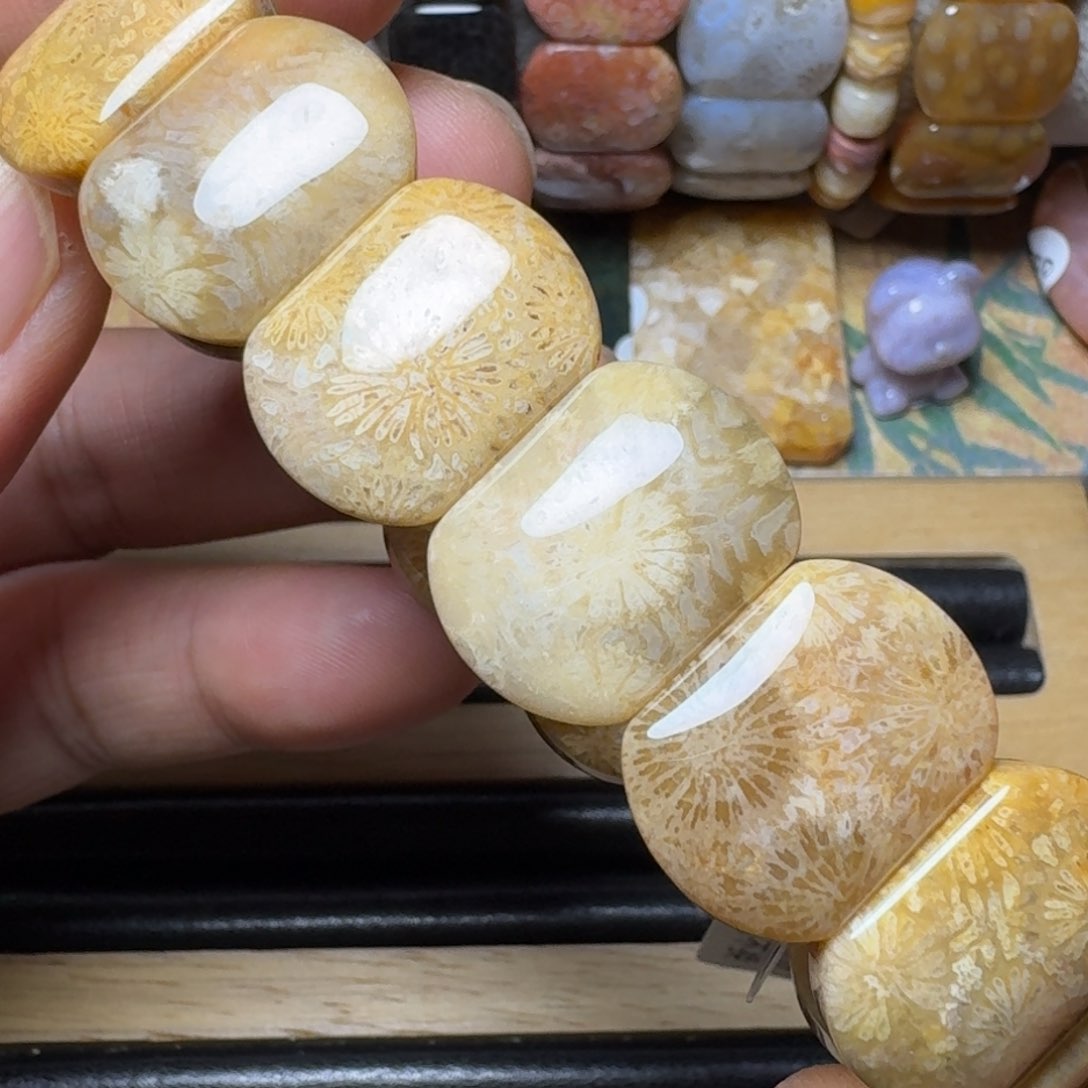 硅化玉大花未镶嵌