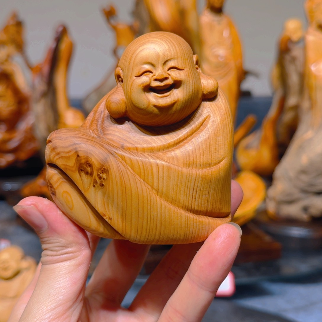 柏木（崖柏）崖柏手把件摆件