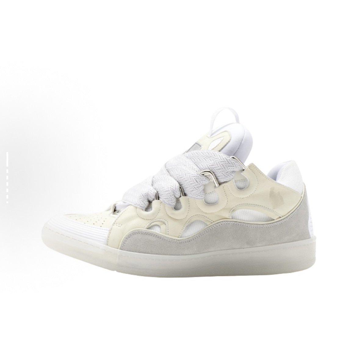 全新未使用 LANVIN Lanvin浪凡系带 低帮 时尚板鞋【梵穆奢品专属】