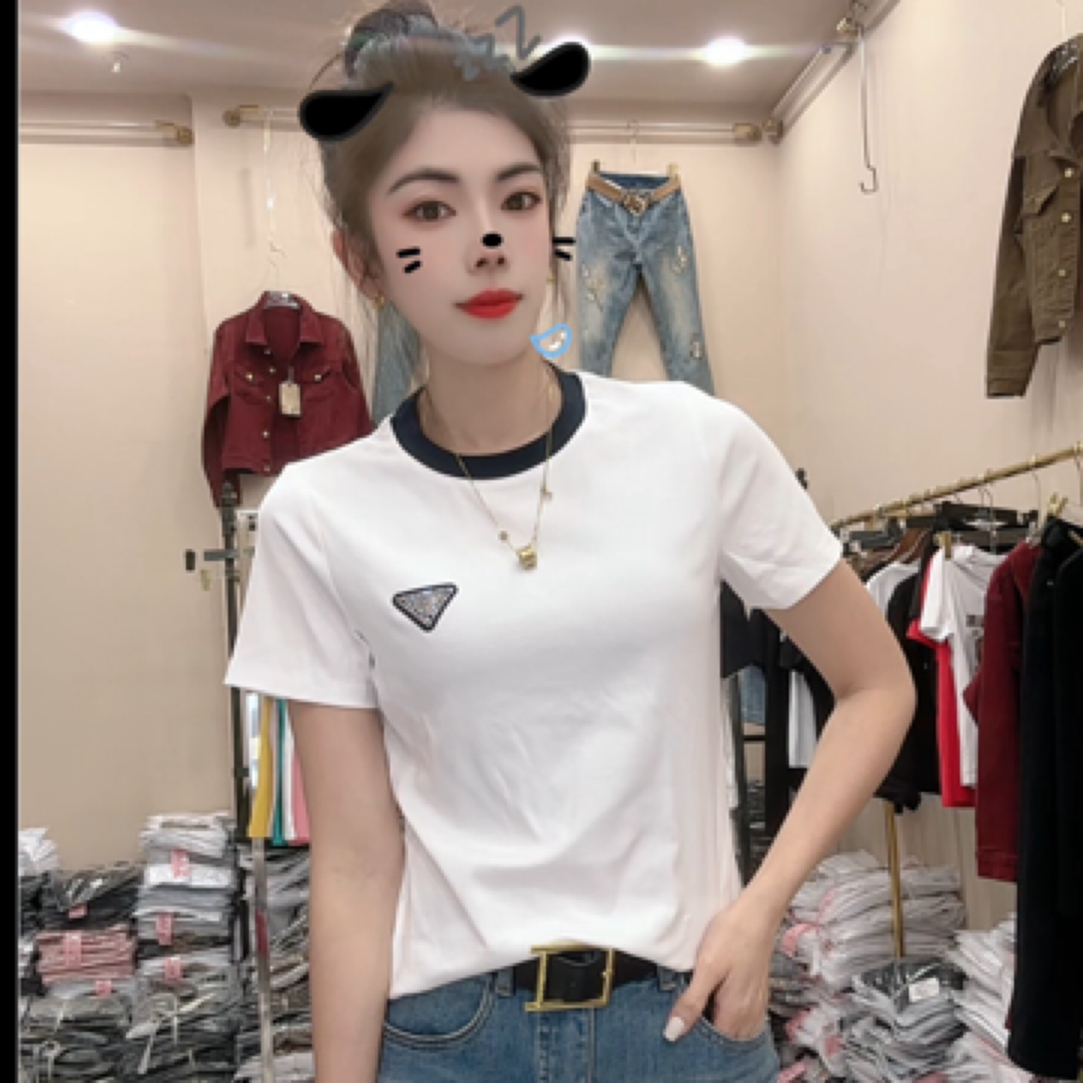 月月家，春夏新款简约拼接修身上衣0025