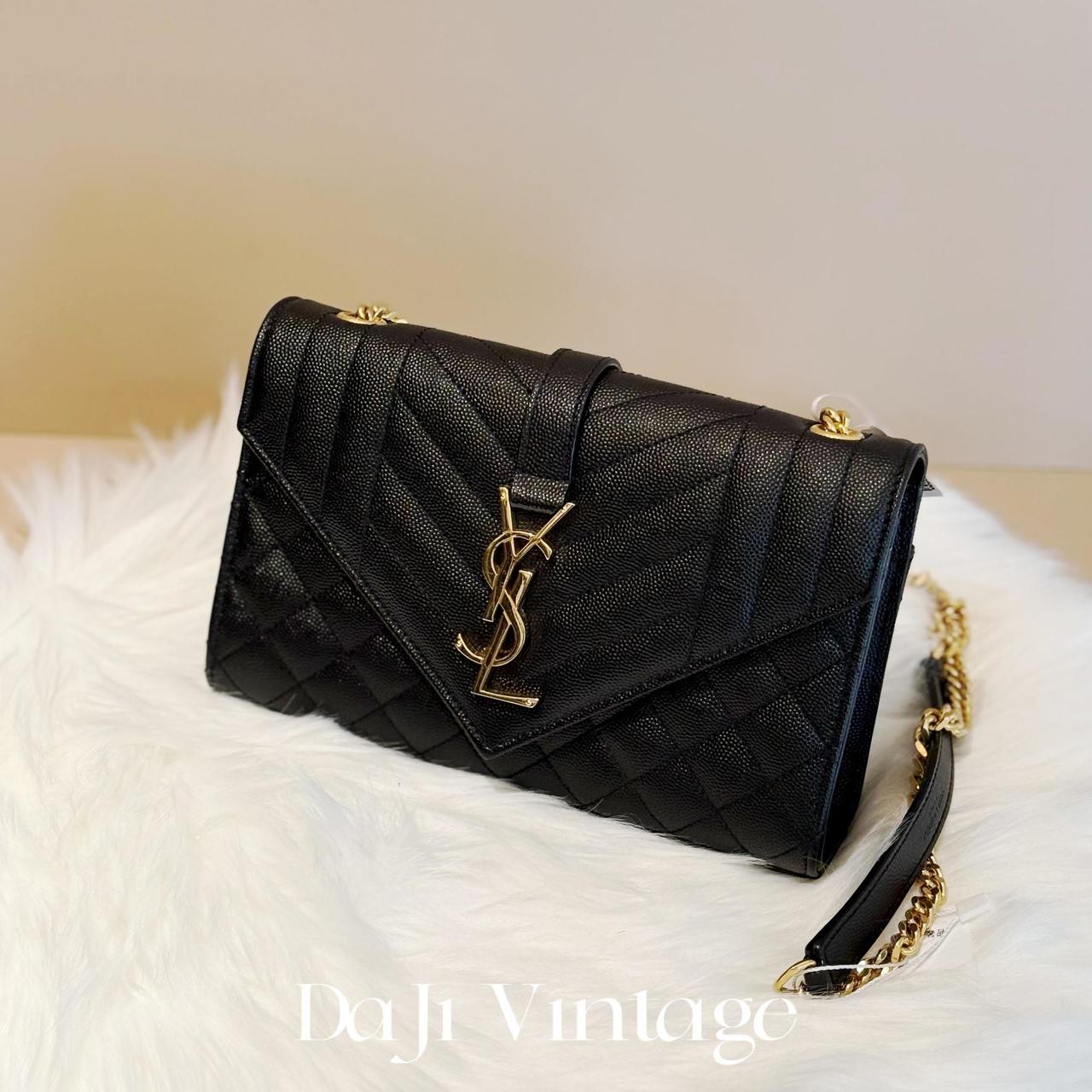 大吉中古/YSL圣罗兰小号envelope金扣信封包