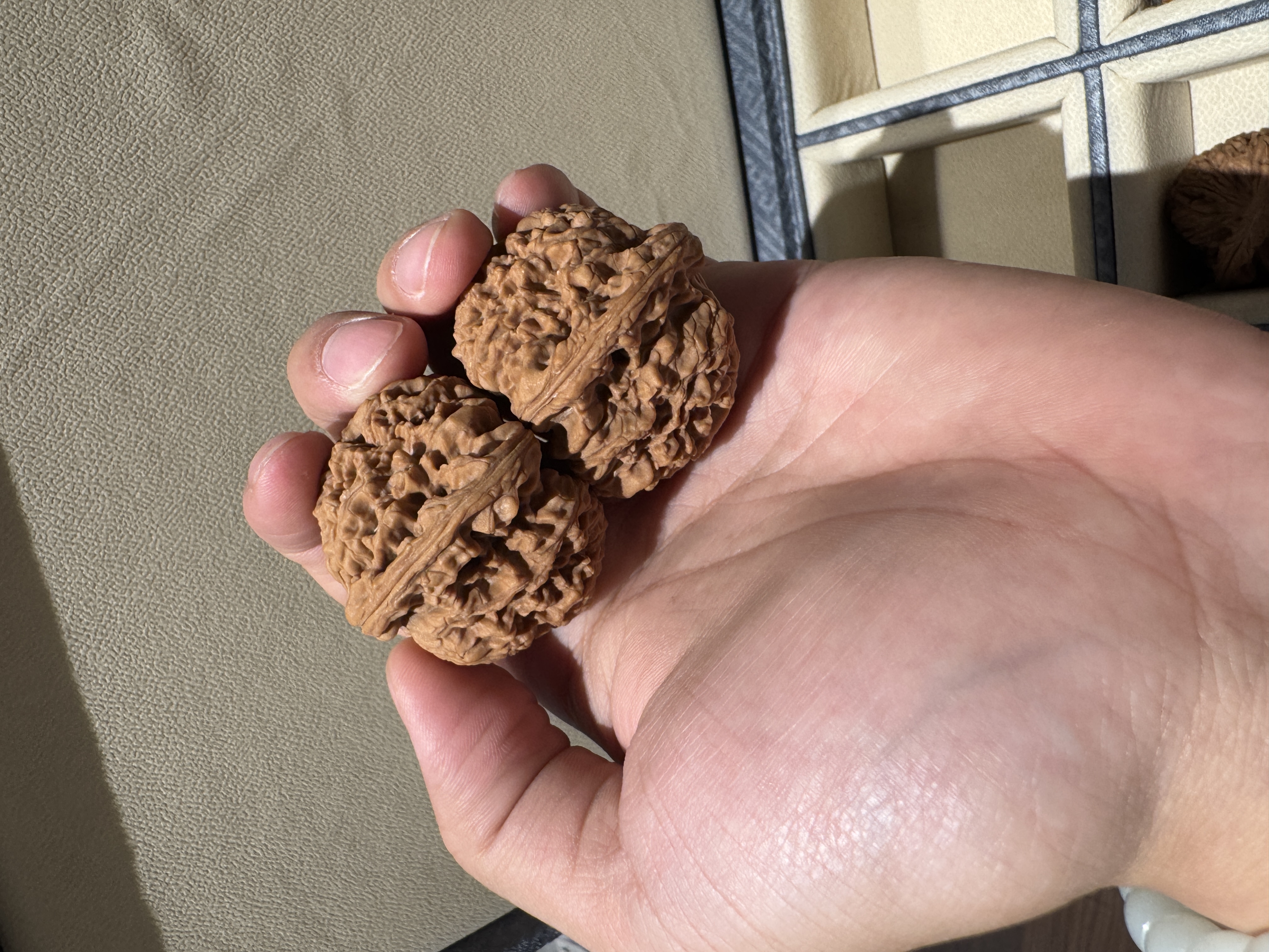 赵喜满南疆石文玩核桃