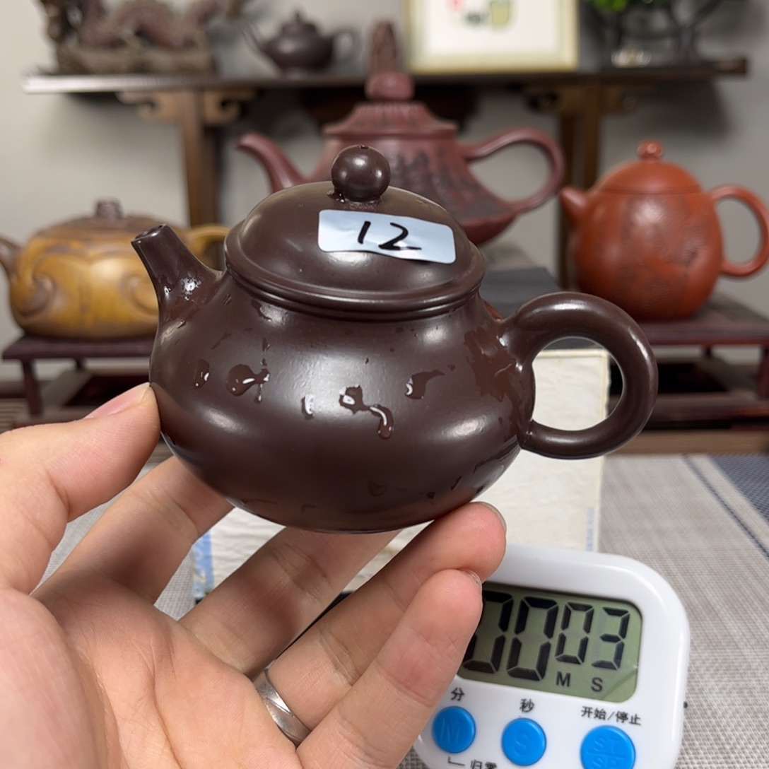 紫砂茶壶张*生微瑕处理