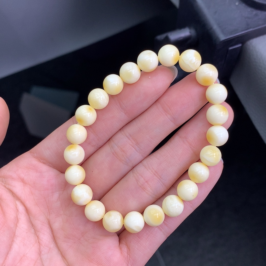 琥珀未镶嵌珠宝奇石8mm