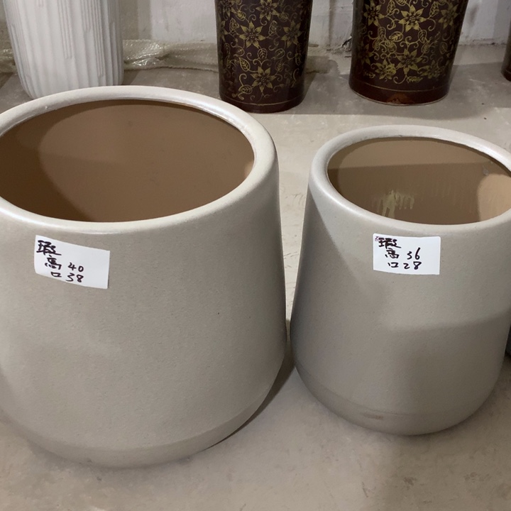 【闪购商品】红陶高温陶瓷花盆默认瑕疵