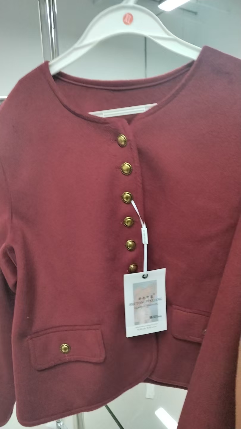 040款 宠粉福利双面短款毛呢休闲大衣百搭外套 【以实物为准】