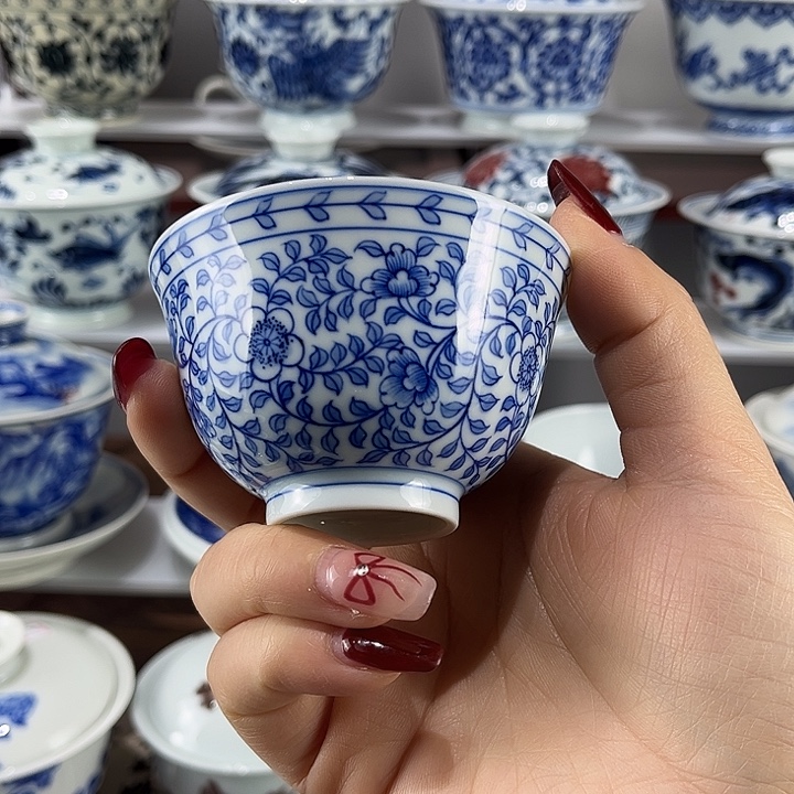 景德镇溪山居手工手绘