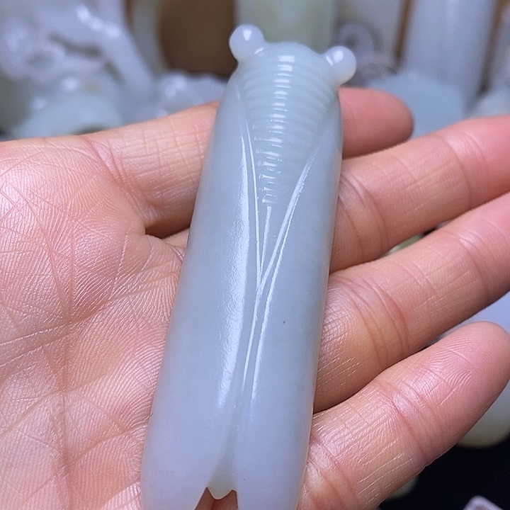 和田玉未镶嵌吊坠(不含链)